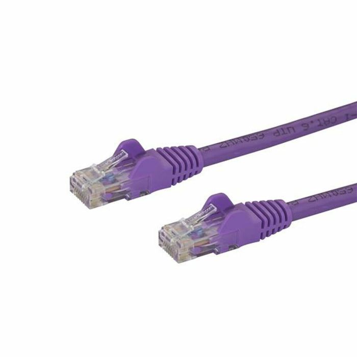 Cable de Red Rígido UTP Categoría 6 Startech N6PATC10MPL 10 m Morado Púrpura