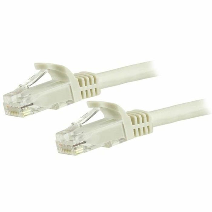 Cable de Red Rígido UTP Categoría 6 Startech N6PATC3MWH 3 m Blanco