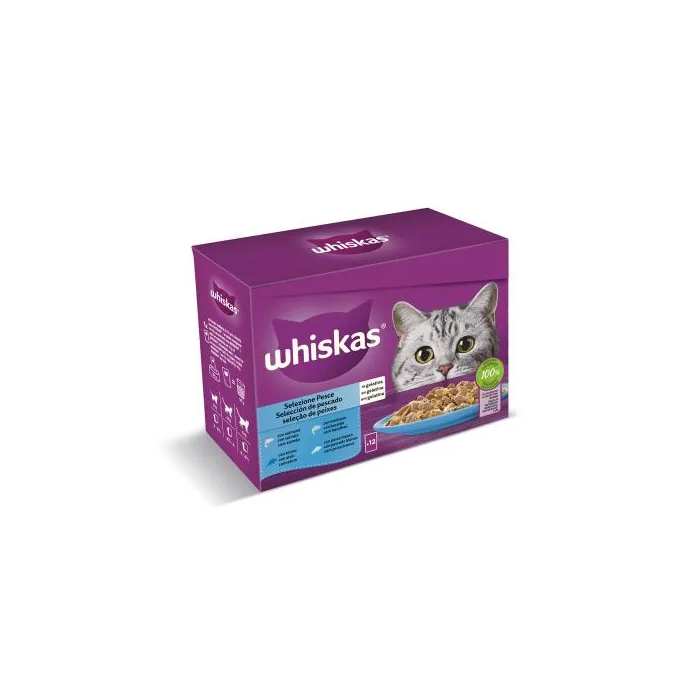 Whiskas Multipack Pescado 4x12X85 gr