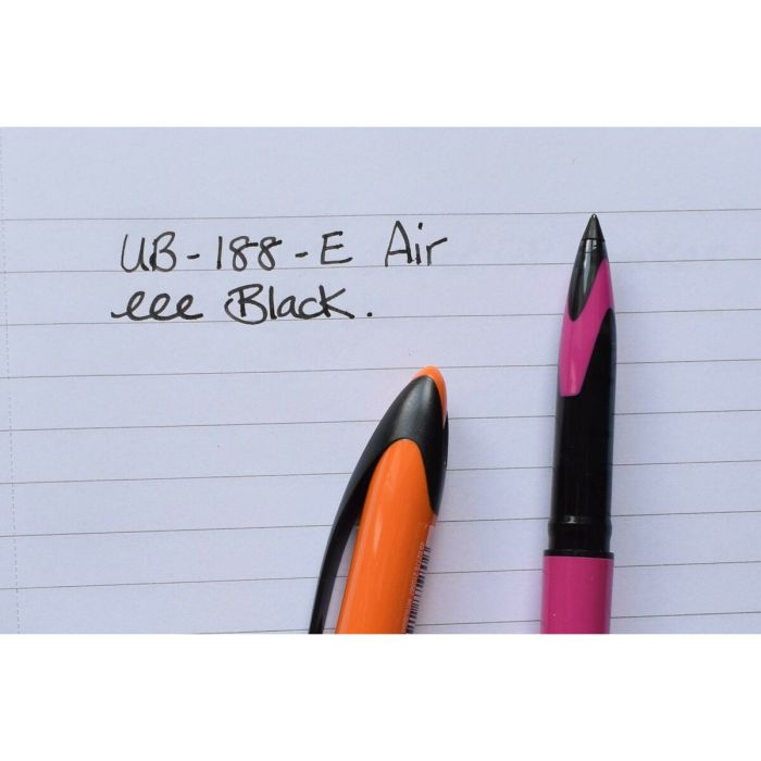 Boligrafo de tinta líquida Uni-Ball Air Micro UBA-188E-M Rosa 0,5 mm (12 Unidades) 1