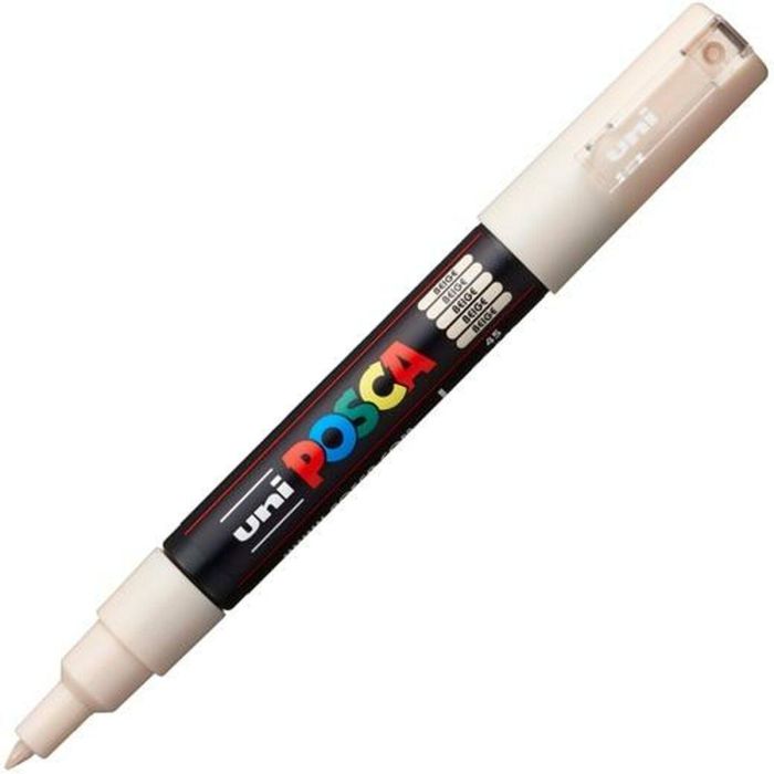 Rotulador de pintura acrílica POSCA PC-1M 0,7 mm Beige (6 Unidades) 1 Rotulador de pintura acrílica POSCA PC-1M 0,7 mm Beige (6 Unidades) 1