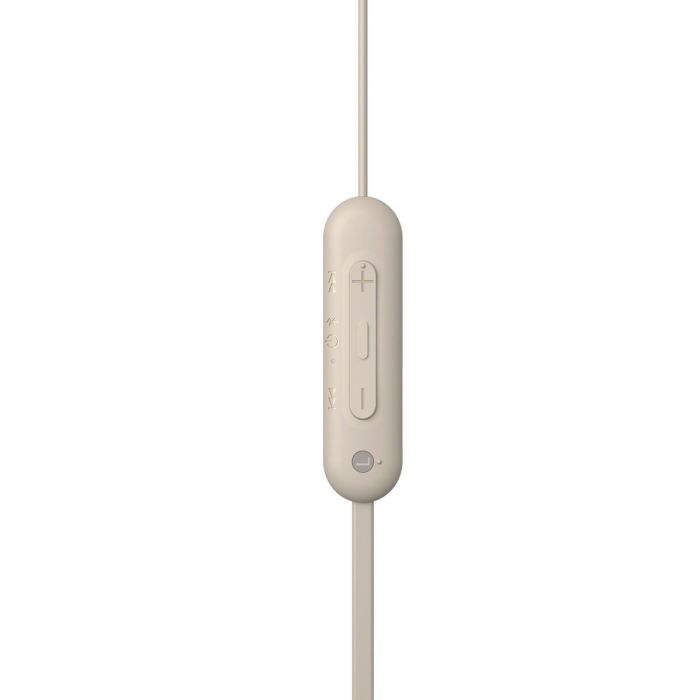Auriculares Bluetooth Sony WI-C100 Beige 1