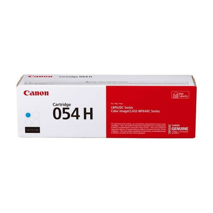 Canon Toner Cian I-Sensys Lbp621Cw, 623Cdw, 623Cw - I-Sensys Mf641Cw, 643Cdw, 645Cx - 054H