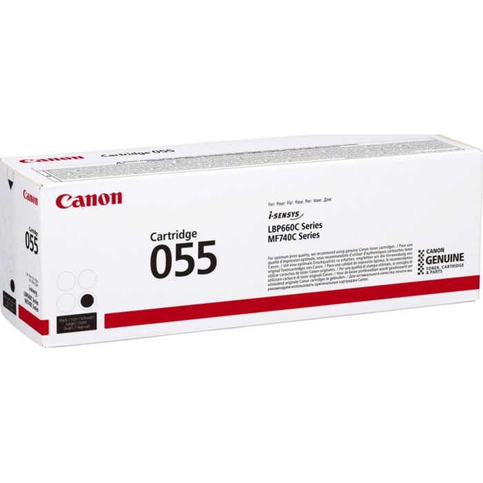 Canon Toner Negro I-Sensys Lbp 664Cx, 663Cdw - Mf 744Cdw , 742Cdw , 746Cx - 055