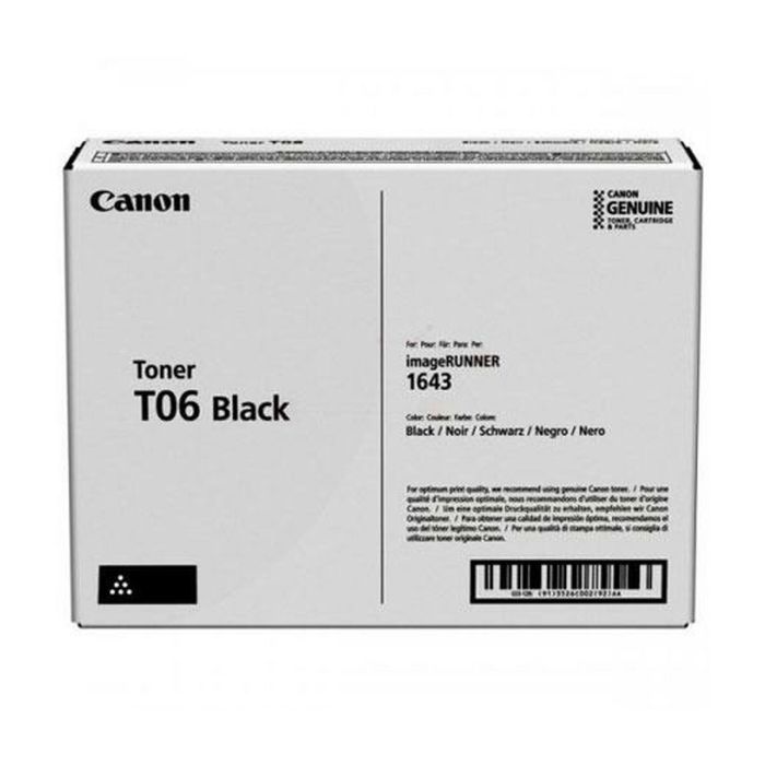 Canon toner negro i-sensys x 1643p, 1643i, 1643if - t06
