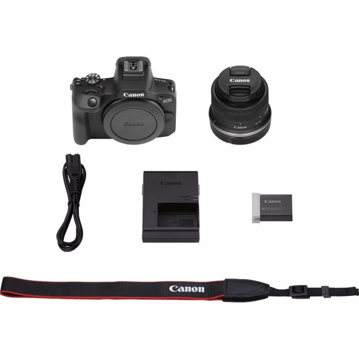 Cámara Digital Canon R1001 + RF-S 18-45mm F4.5-6.3 IS STM Kit 1