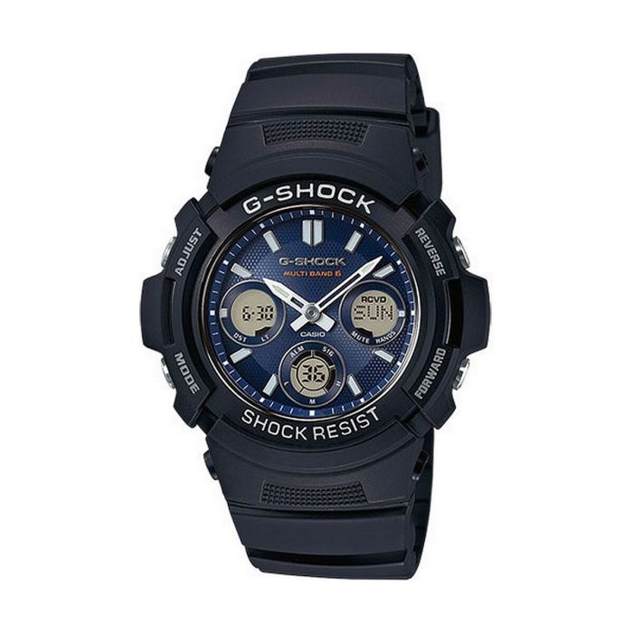 Reloj Hombre Casio G-Shock AWG-M100SB-2AER Negro