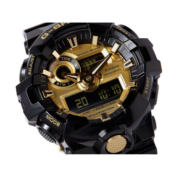 Reloj Hombre Casio G-Shock GS BASIC Negro Oro (Ø 53,5 mm) 3