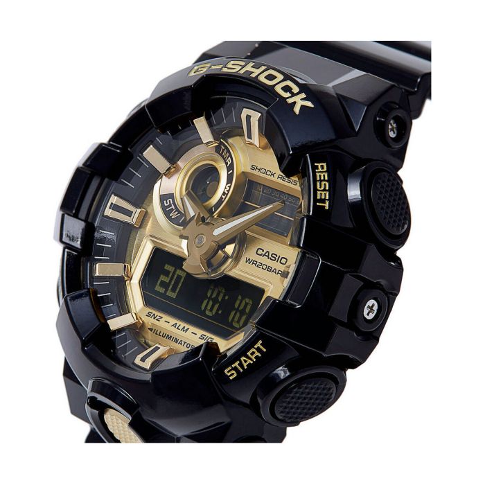 Reloj Hombre Casio G-Shock GS BASIC Negro Oro (Ø 53,5 mm) 2