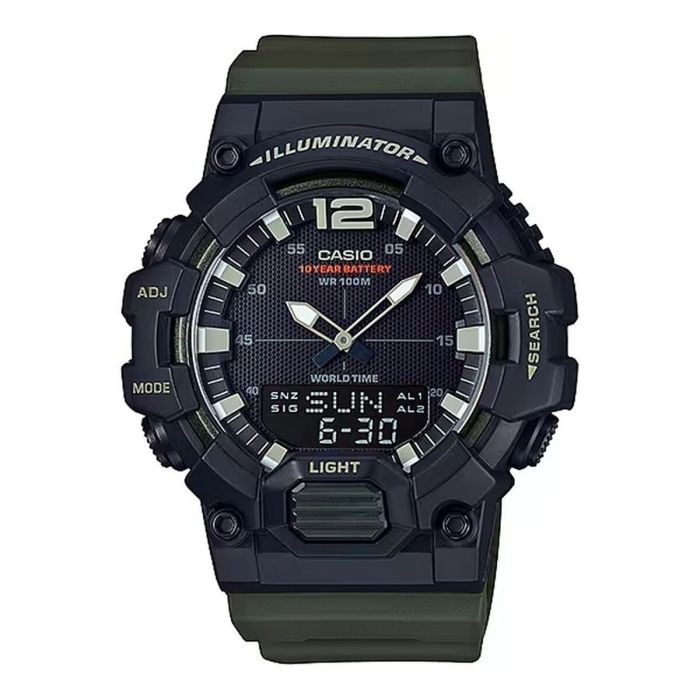 Reloj Hombre Casio ILLUMINATOR Black - Army Green (Ø 49 mm)