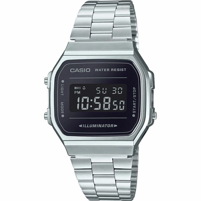 Reloj Hombre Casio Negro Plateado (Ø 36 mm)