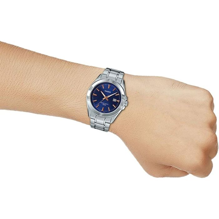 Reloj Hombre Casio Azul Plateado (Ø 43,5 mm) 1