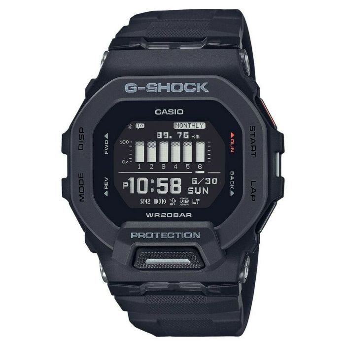 Reloj Hombre Casio G-Shock G-SQUAD STEP TRACKER BLUETOOTH® Negro (Ø 40 mm) (Ø 46 mm)