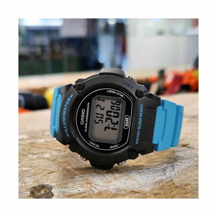 Reloj Hombre Casio W-219H-2A2VEF (Ø 47 mm) 4 Reloj Hombre Casio W-219H-2A2VEF (Ø 47 mm) 4