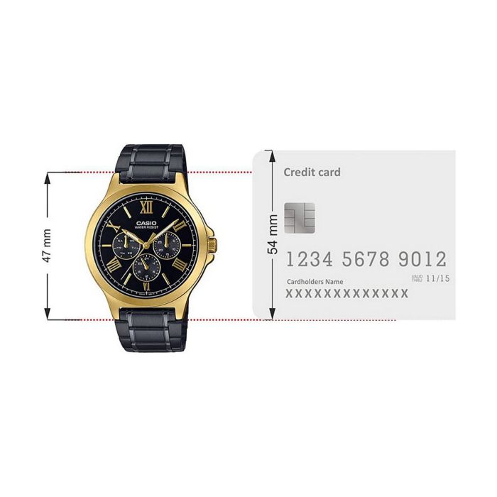 Reloj Hombre Casio COLLECTION Negro (Ø 41,5 mm) 2