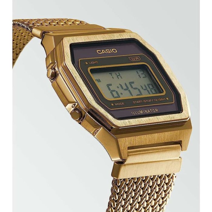 Reloj Hombre Casio A1000MGA-5EF Oro 3