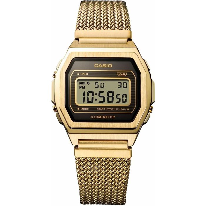 Reloj Hombre Casio A1000MGA-5EF Oro 2