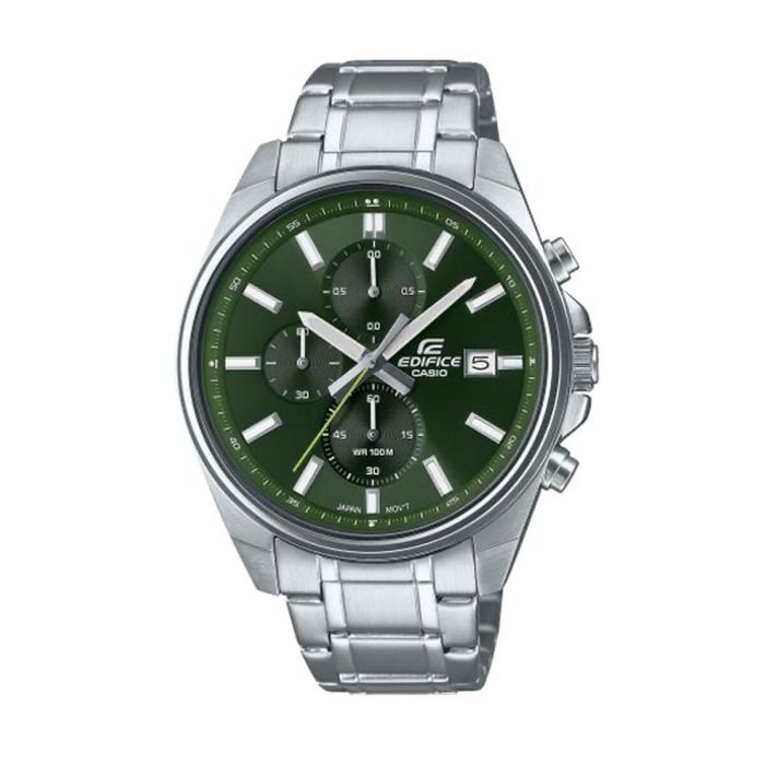 Reloj Hombre Casio EFV-610D-3CVUEF Verde Plateado