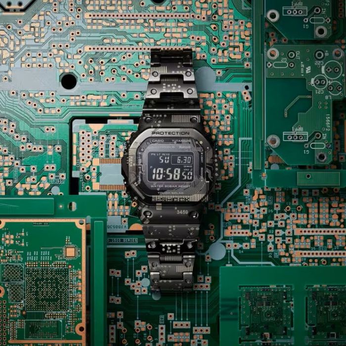 Reloj Hombre Casio G-Shock THE ORIGIN - CIRCUIT CAMO SERIE FULL METAL (Ø 43 mm) 3