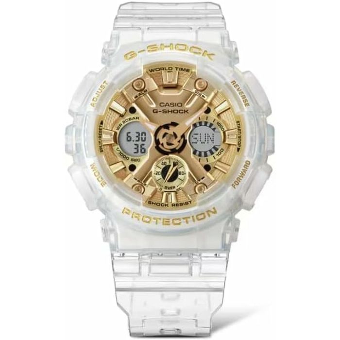 Reloj Mujer Casio G-Shock CLASSIC SKELETON GOLD ACCENT (Ø 46 mm) 2