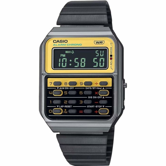 Reloj Hombre Casio CA-500WEGG-9BEF Negro (Ø 34 mm)