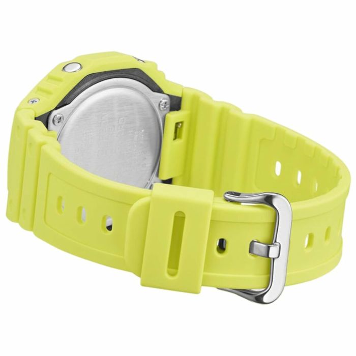 Reloj Unisex Casio G-Shock GA-2100-9A9ER Amarillo (Ø 44,5 mm) 4