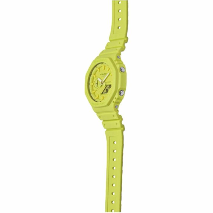 Reloj Unisex Casio G-Shock GA-2100-9A9ER Amarillo (Ø 44,5 mm) 1