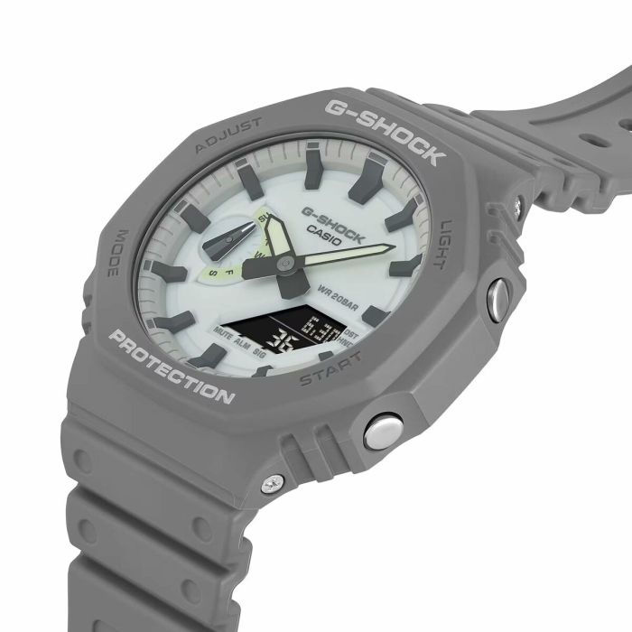 Reloj Hombre Casio G-Shock GA-2100HD-8AER Blanco (Ø 44,5 mm) 3
