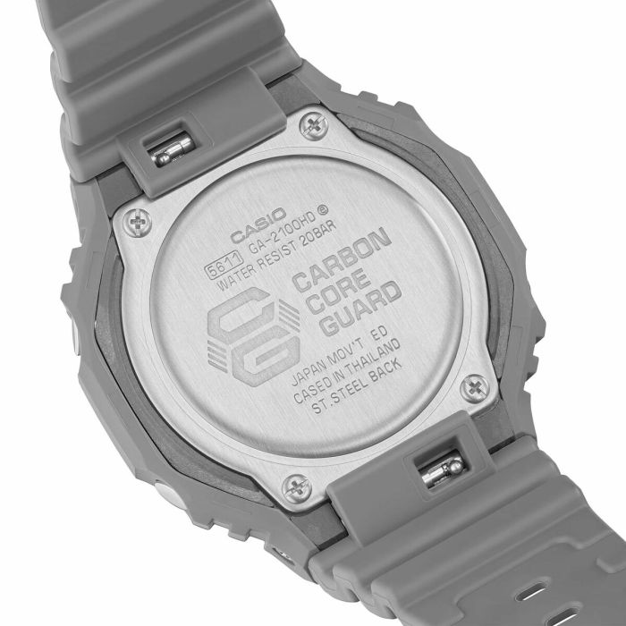 Reloj Hombre Casio G-Shock GA-2100HD-8AER Blanco (Ø 44,5 mm) 2