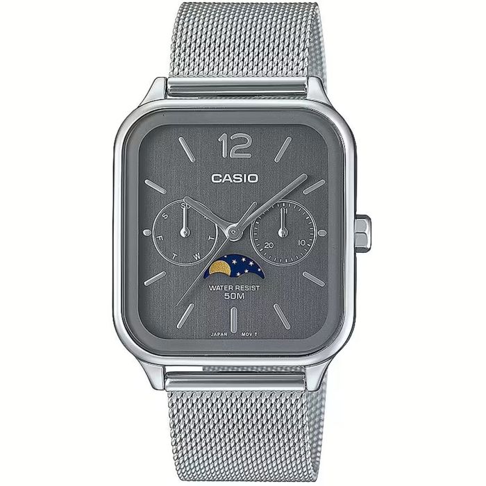 Reloj Hombre Casio MTP-M305M-8AVER Gris Plateado