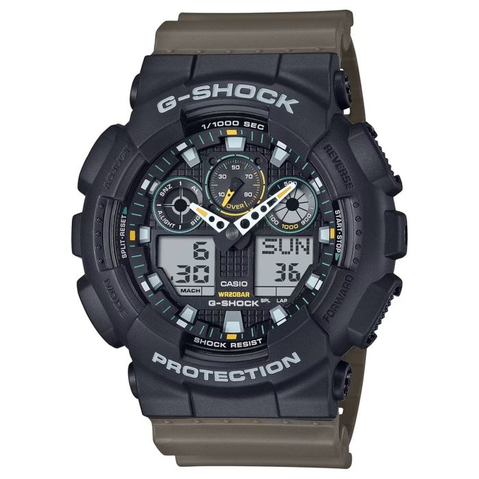 Reloj Hombre Casio G-Shock OVERSIZED - TWO TONE UTILITY COLOURS Negro (Ø 51 mm)