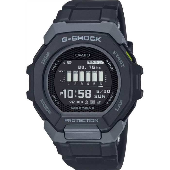 Reloj Hombre Casio G-Shock G SQUAD - SUNNY SIDE STYLE Negro (Ø 47,5 mm)