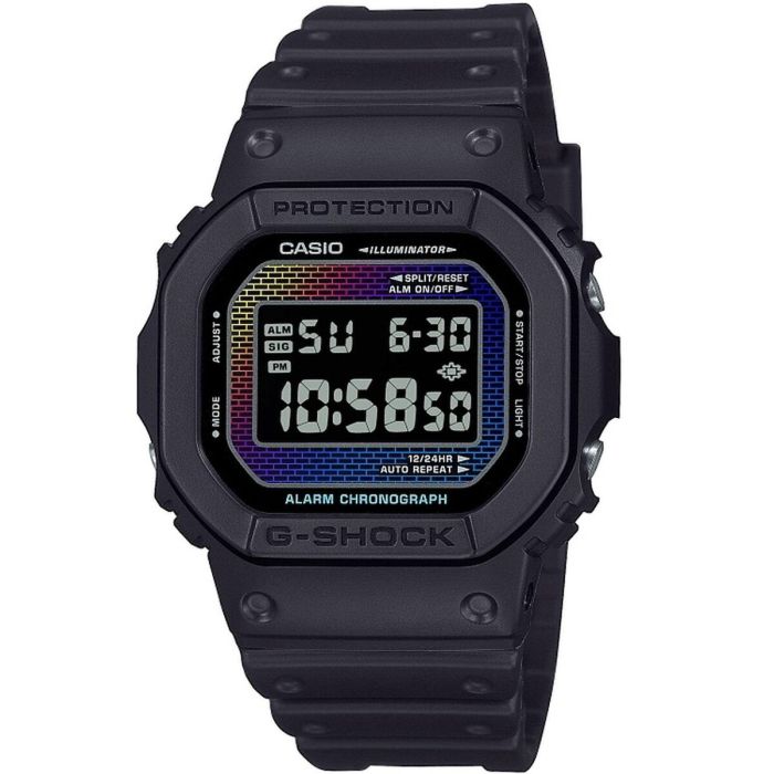 Reloj Hombre Casio G-Shock THE ORIGIN - RAINBOW BRICK WALL SERIE Negro