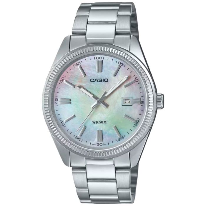 Reloj Hombre Casio DATE - SILVER, MOP DEAL (Ø 38,5 mm) Reloj Hombre Casio DATE - SILVER, MOP DEAL (Ø 38,5 mm)