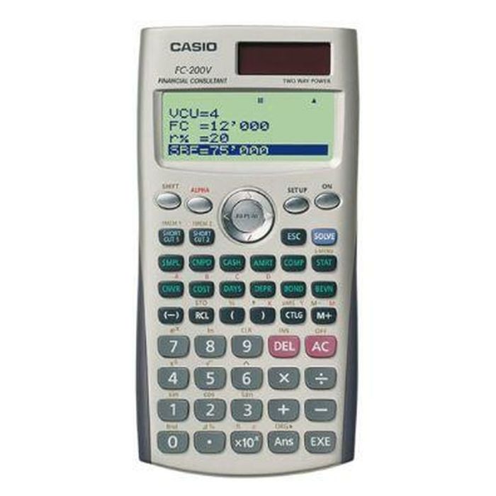 Calculadora Financiera Casio FC-200V-2