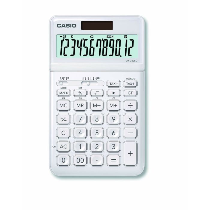 Calculadora Casio JW-200SC-WE Blanco Plástico (18,3 x 10,9 x 1 cm) 1