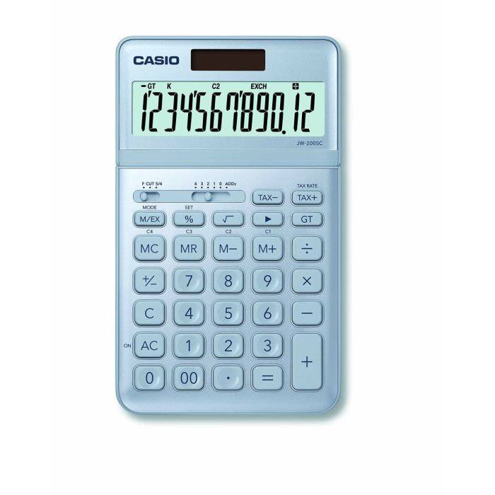 Calculadora Casio JW-200SC-BU Azul Plástico 1