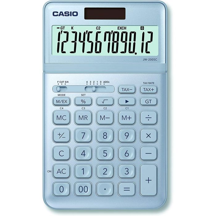 Calculadora Casio JW-200SC-BU Azul Plástico