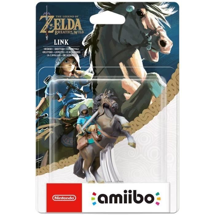 Amiibo Link Rider - Figura de The Legend of Zelda: Breath of the Wild