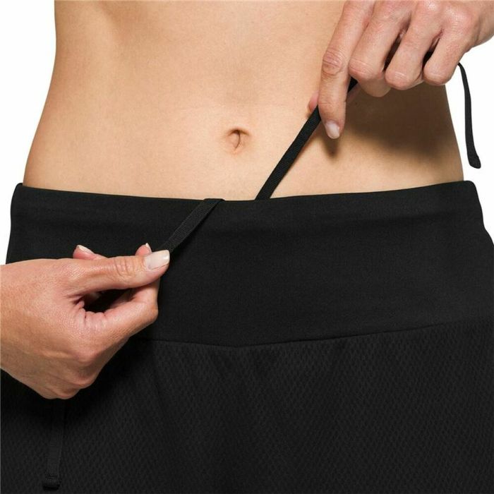 Pantalones Cortos Deportivos para Mujer Asics Ventilate 2-N-1 Negro 4