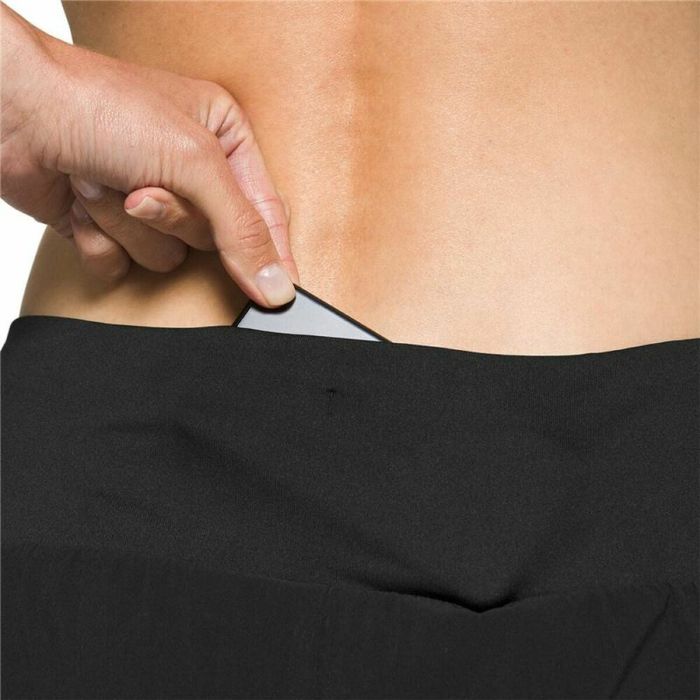 Pantalones Cortos Deportivos para Mujer Asics Ventilate 2-N-1 Negro 2
