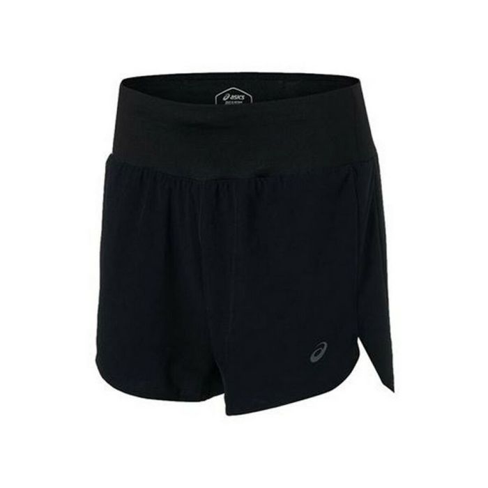 Pantalones Cortos Deportivos para Mujer Asics Road 5.5In Negro