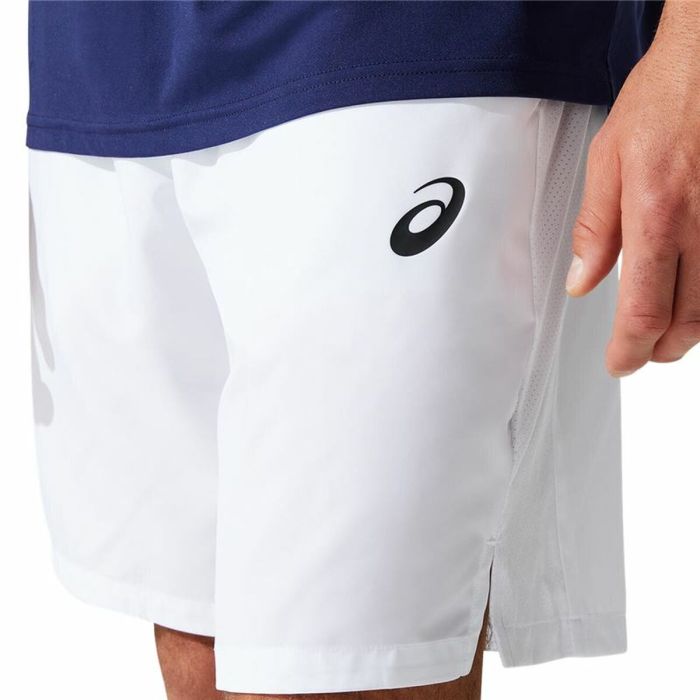 Pantalones Cortos Deportivos para Hombre Asics Court M 9In Blanco 1