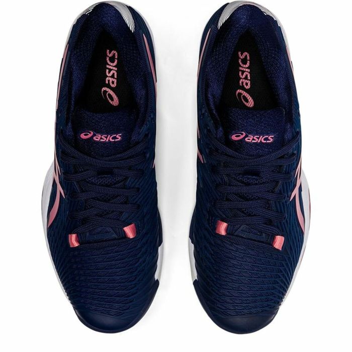 Zapatillas de Tenis para Mujer Asics Solution Speed FF 2 Azul oscuro 4