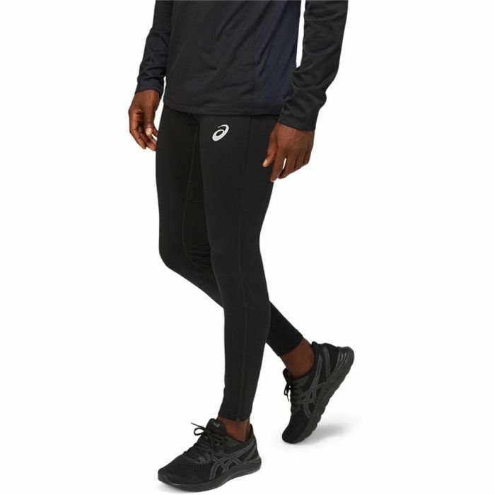 Pantalón Largo Deportivo Asics Core Winter Tight Negro Hombre 4