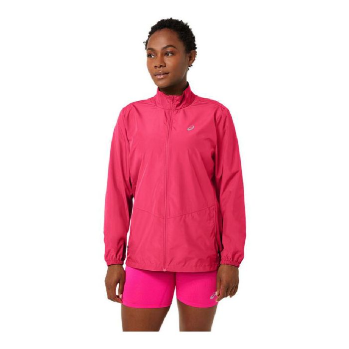 Chaqueta Impermeable para Mujer Asics Core Fucsia 6