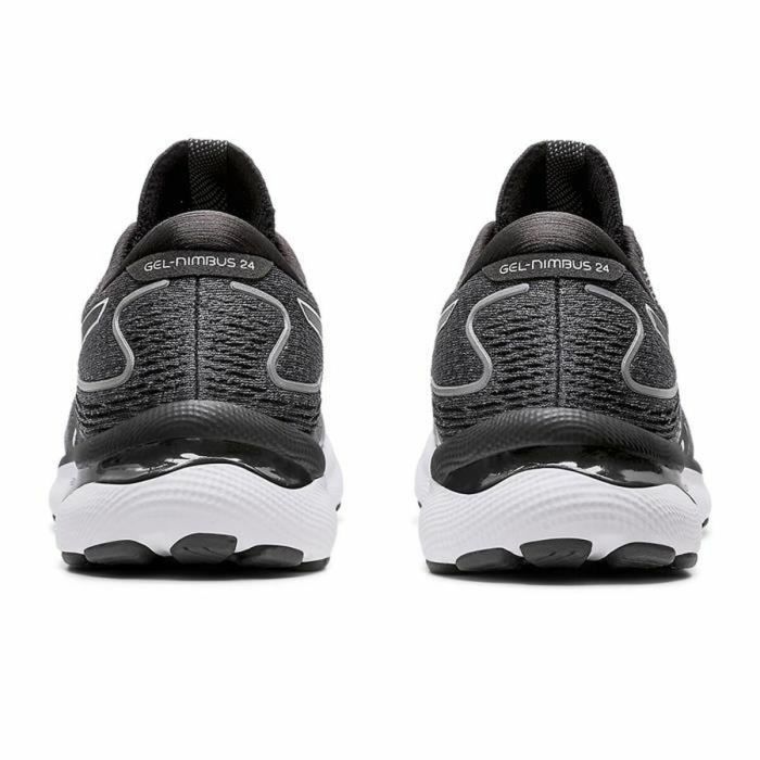 Zapatillas de Running para Adultos Asics Gel-Nimbus 24 Blanco/Negro 3