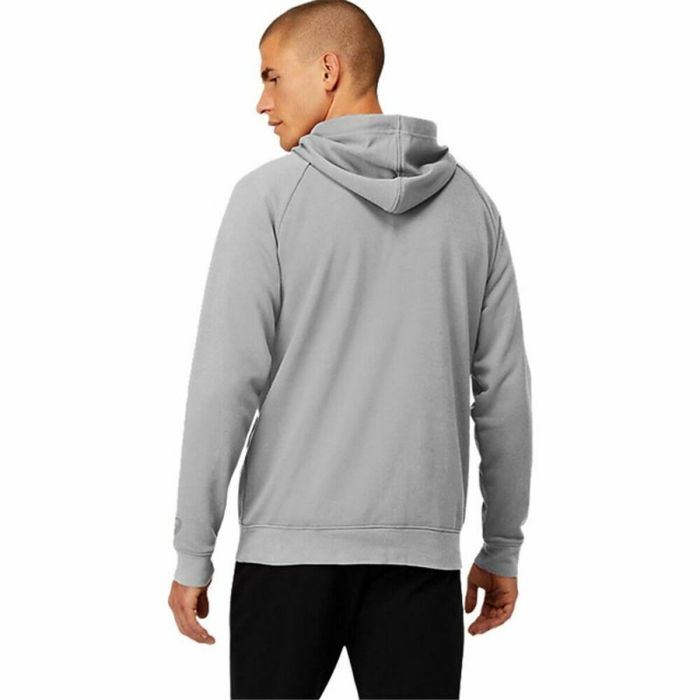 Sudadera con Capucha Hombre Asics Big Oth Gris 5