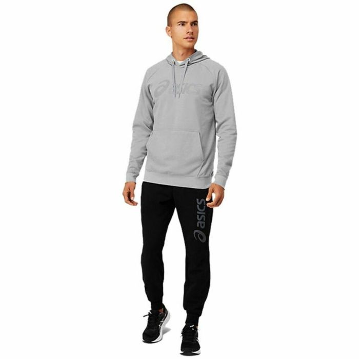 Sudadera con Capucha Hombre Asics Big Oth Gris 4