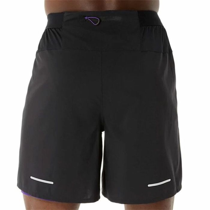 Pantalones Cortos Deportivos para Hombre Asics Road 2-N-1 7IN Negro 1